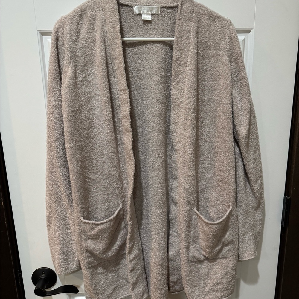 Barefoot Dreams CozyChic Lite Open Front Long Cardigan - Picture 2 of 4